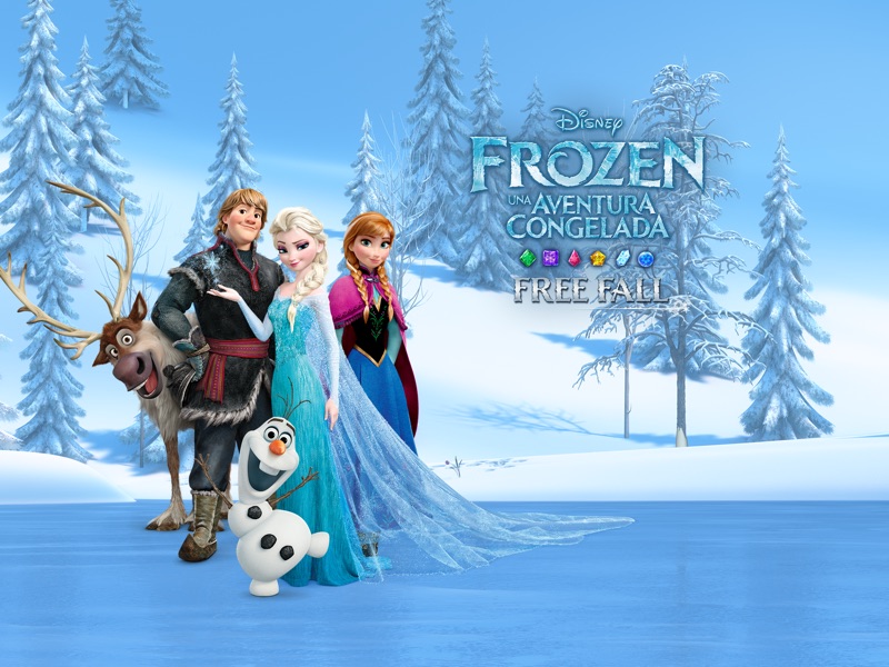 Disney Frozen Free Fall screenshot 10