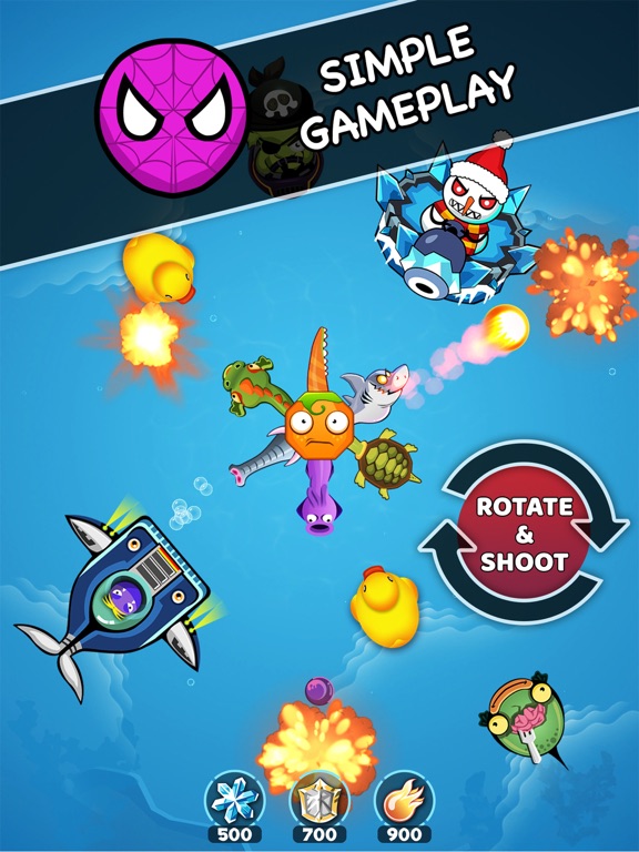 Screenshot #5 pour Idle Defense Octopus Evolution