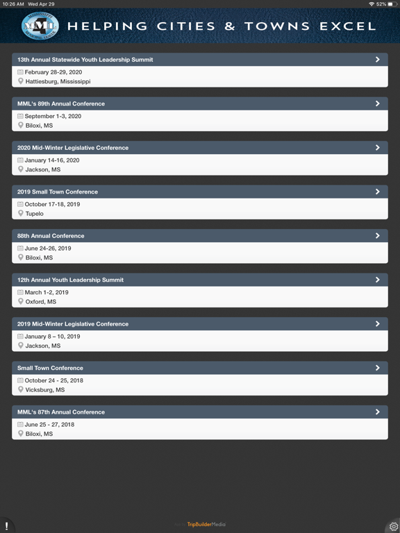 Screenshot #5 pour MML Events
