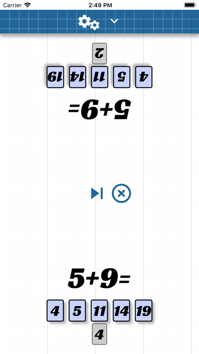Screenshot #2 pour Multiplication table game