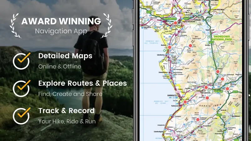 OutDoors GPS – Offline OS Maps screenshot 1 of 6