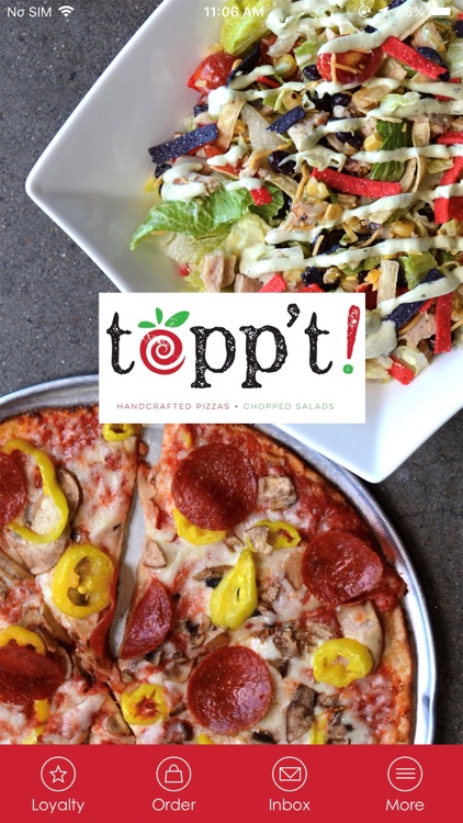 topp't Pizzas + Salads