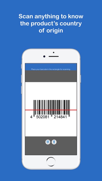 Made in - Barcode Scanner