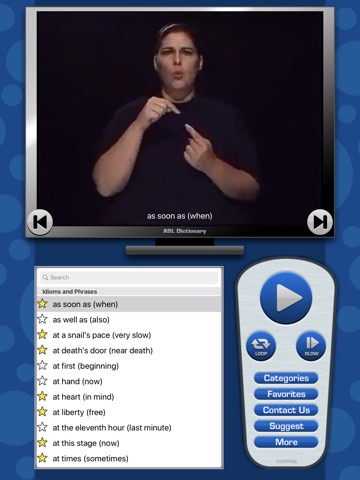 ASL Dictionary for iPadのおすすめ画像2