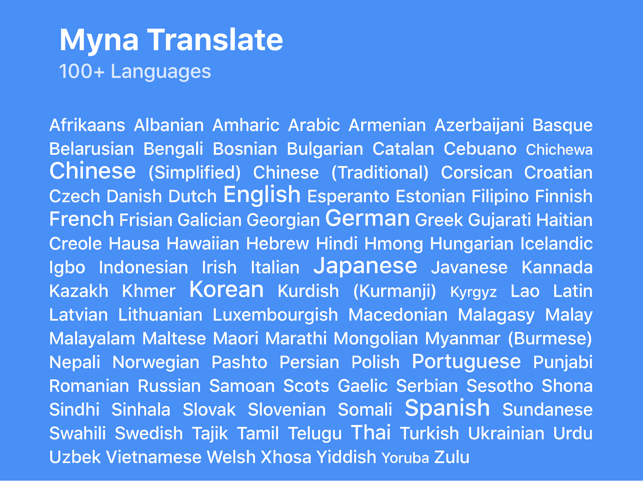 ‎Myna Translate Screenshot