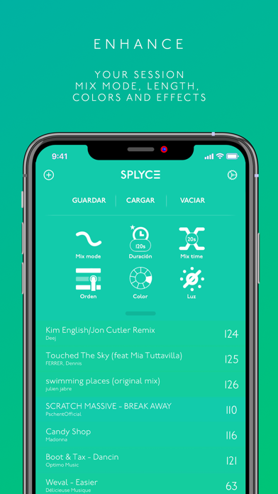 Splyce - fancy music player with audio & visual magical powers screenshot 2