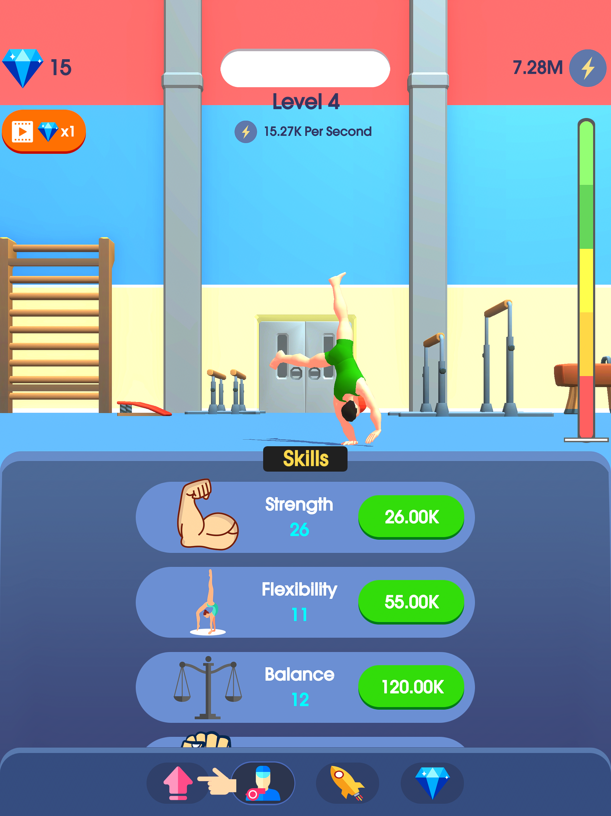 Idle Gymnastics