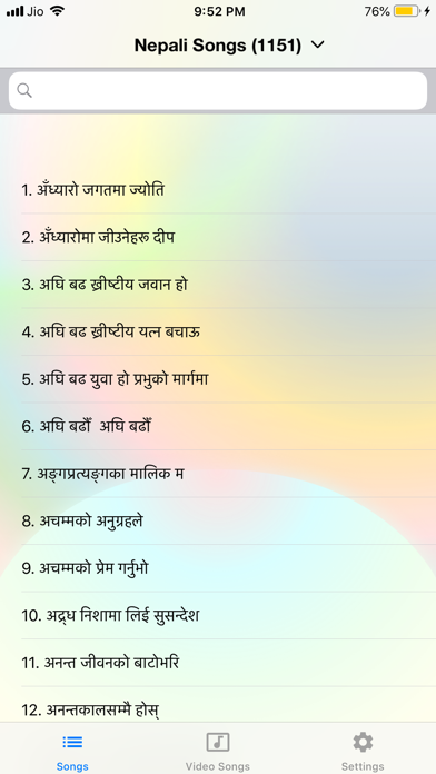 Screenshot #2 pour Nepali Christian Songs