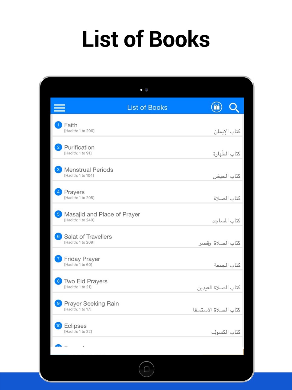 iPad screenshot