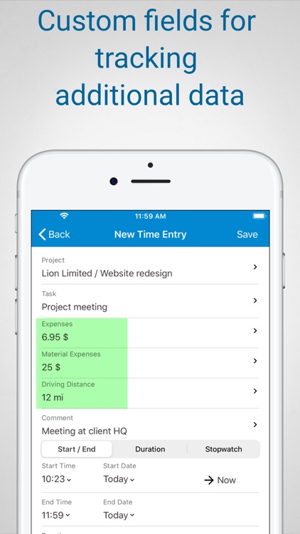 LogMyTime screenshot-5