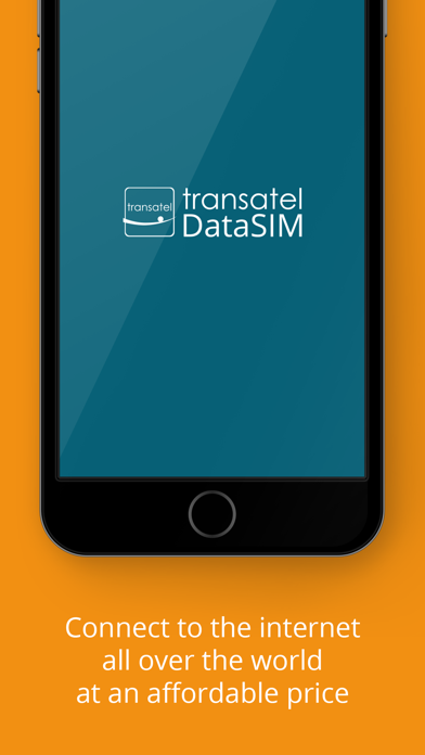 Transatel DataSIM selfcare Screenshot