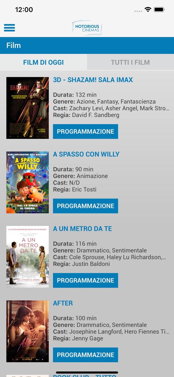 Notorious Cinemas Webtic