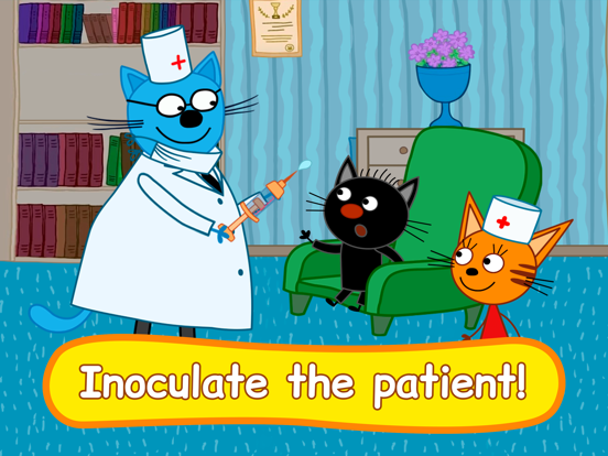 Kid-E-Cats. Hospital fun game iPad screenshot 5 - Games app