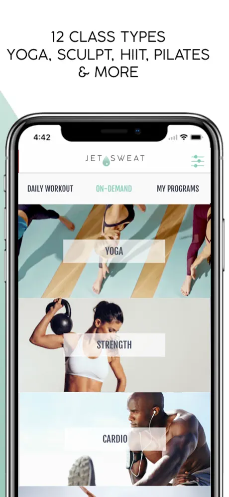 JETSWEAT: #1 Studio Class App