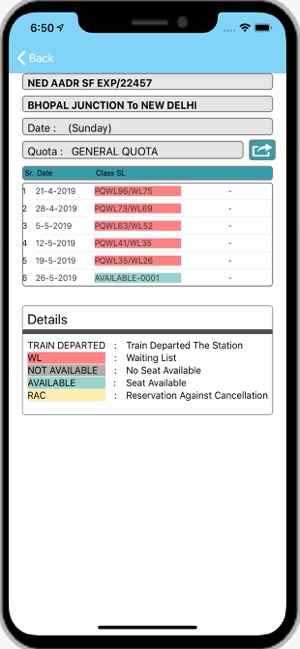 Indian Railway Status Enquiry(圖5)-速報App