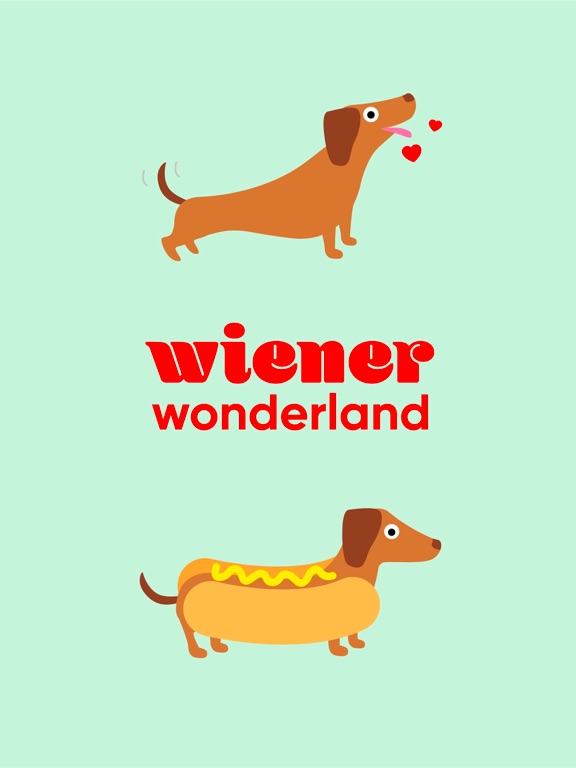 Wiener Wonderland iPad screenshot 1 - Stickers app
