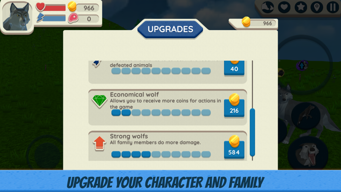 Wolf Simulator Wild Animals