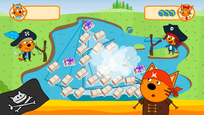 Kid-E-Cats: Pirate Treasure Screenshot