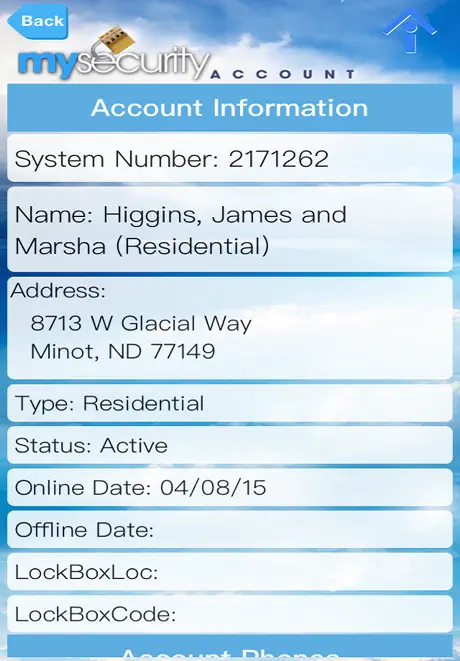 MySecurity Account