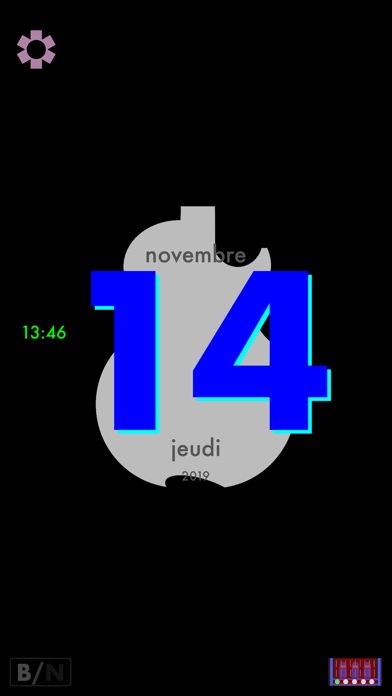 Screenshot #1 pour Calendrier à feuillets détacha