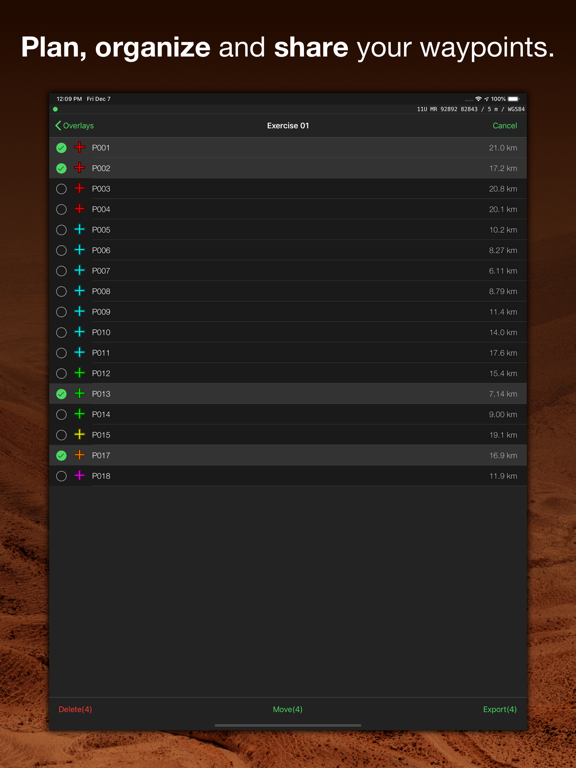 MilGPS - Tactical GPS Navigation and MGRS Grid Tool for Land Nav screenshot