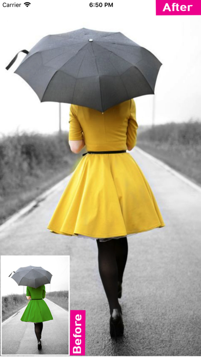 Color Splash  - Photo Effect iPhone screenshot 5 - Photo & Video app