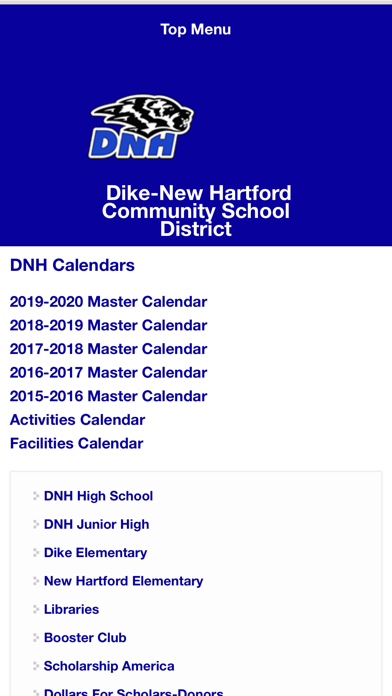Dike-New Hartford CSD iPhone screenshot 3 - Education app