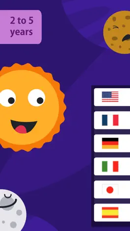 Game screenshot Kids Solar System Adventure apk