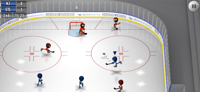 ‎Stickman Ice Hockey Screenshot