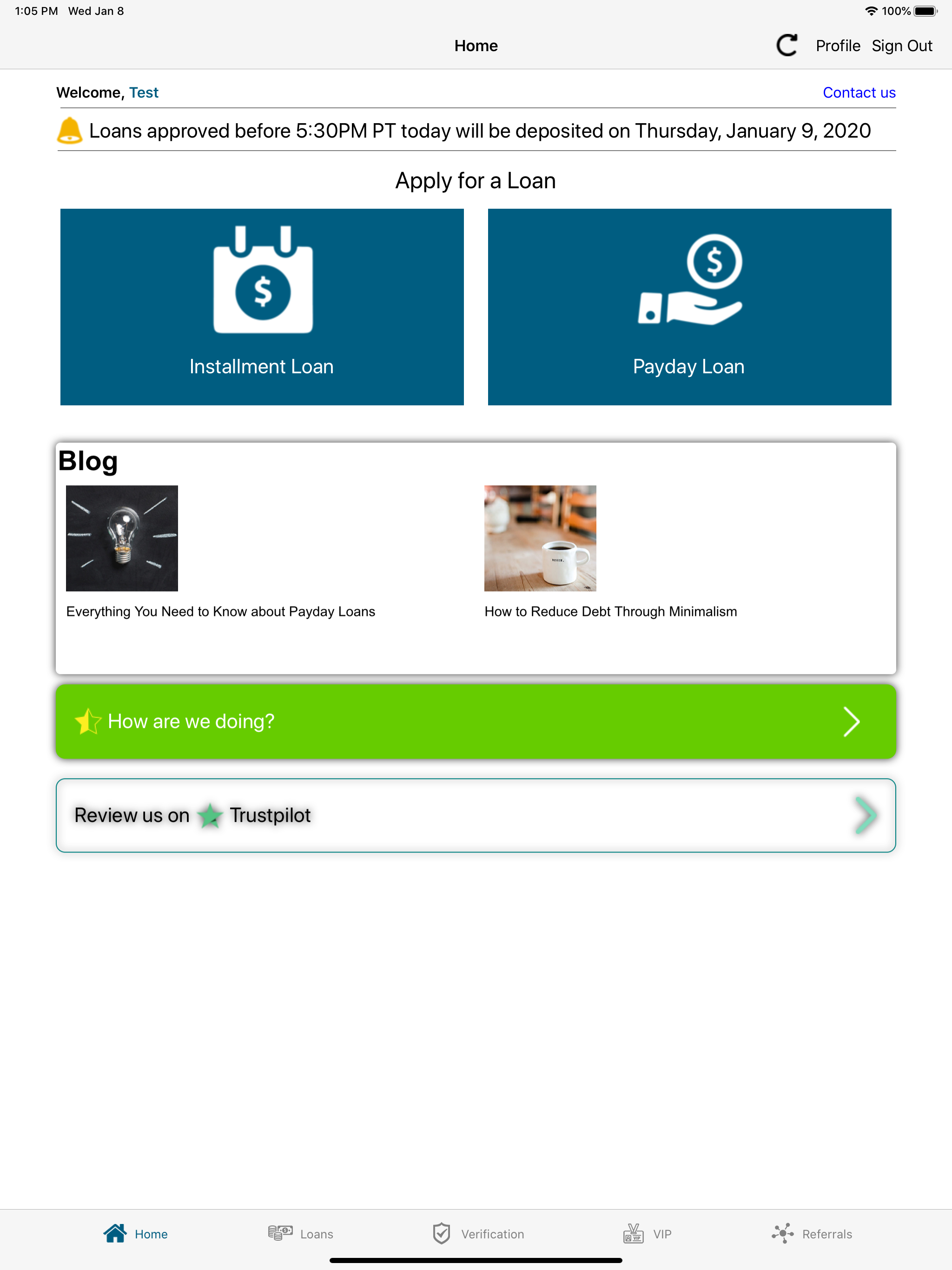Net Pay Advance