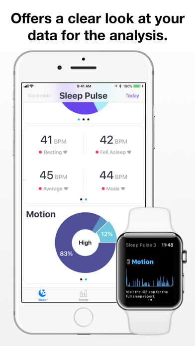 Sleep Pulse 2 Motion - The Sleep Tracker for Watch Screenshot 4