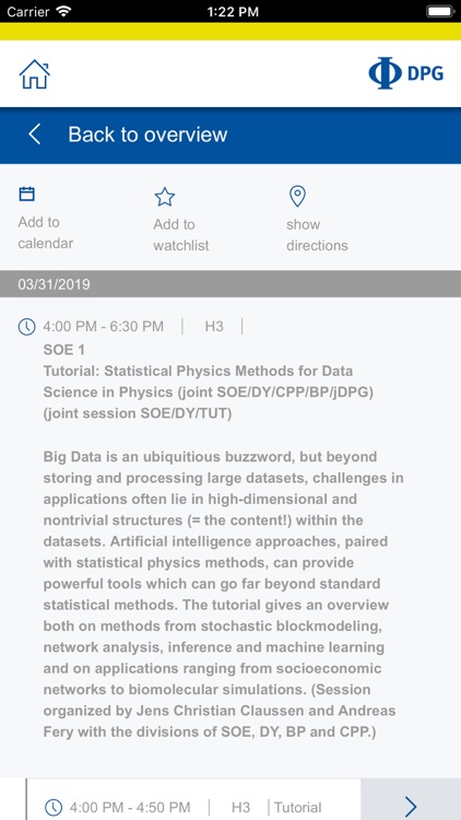 DPG Spring Meetings screenshot-3