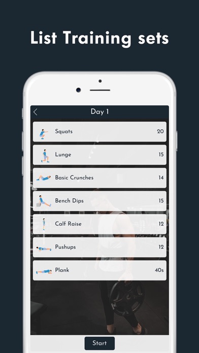 Screenshot 4 of Workout for Men & Women App