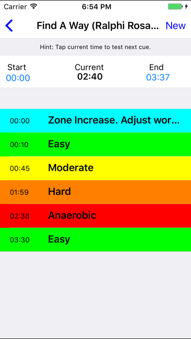MyFitnessDJ Screenshot
