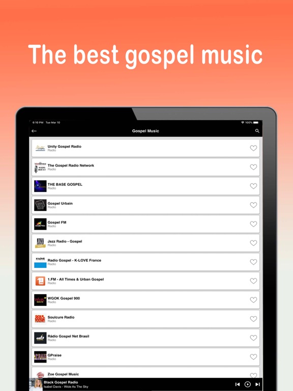 Screenshot #6 pour Black Gospel Music - Worship