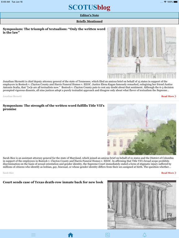 Screenshot #5 pour SCOTUSblog