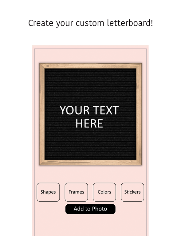 Screenshot #4 pour Letterboard Me