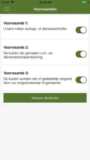 ABP BRD Declaratie screenshot 1