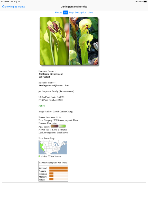 Screenshot #6 pour Oregon Wildflower Search