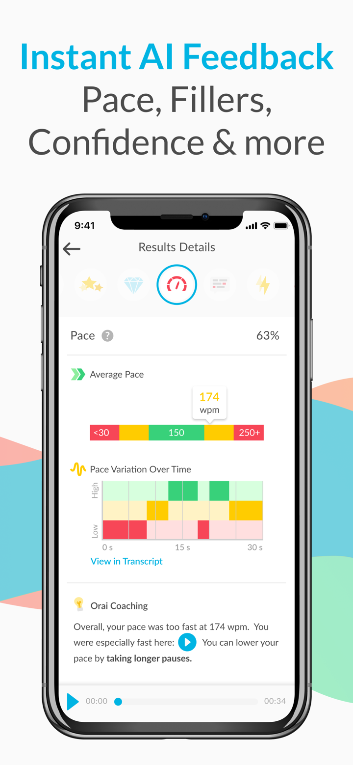 Orai - Improve Public Speaking screenshot 2