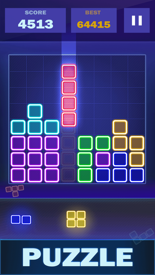 Glow Block Puzzle Legend - 1.0 - (iOS)
