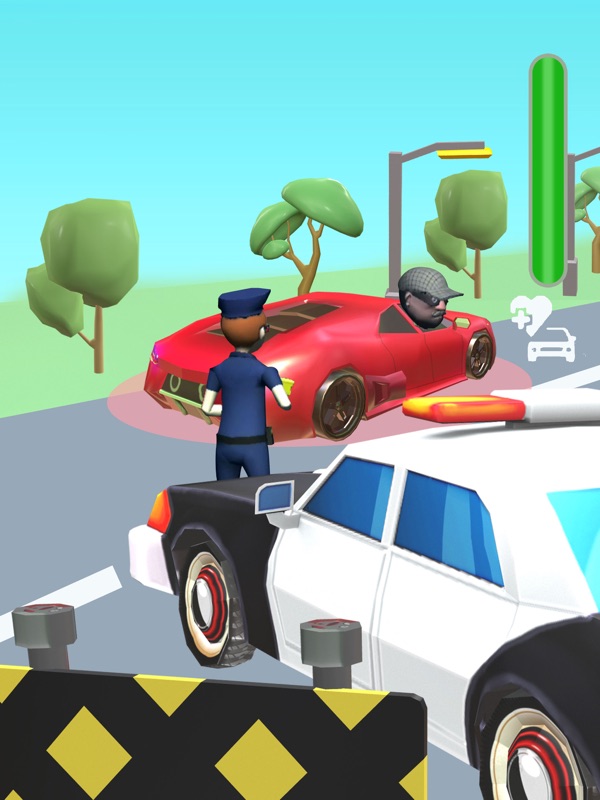 Police vs Thief 3D - car race screenshot 11