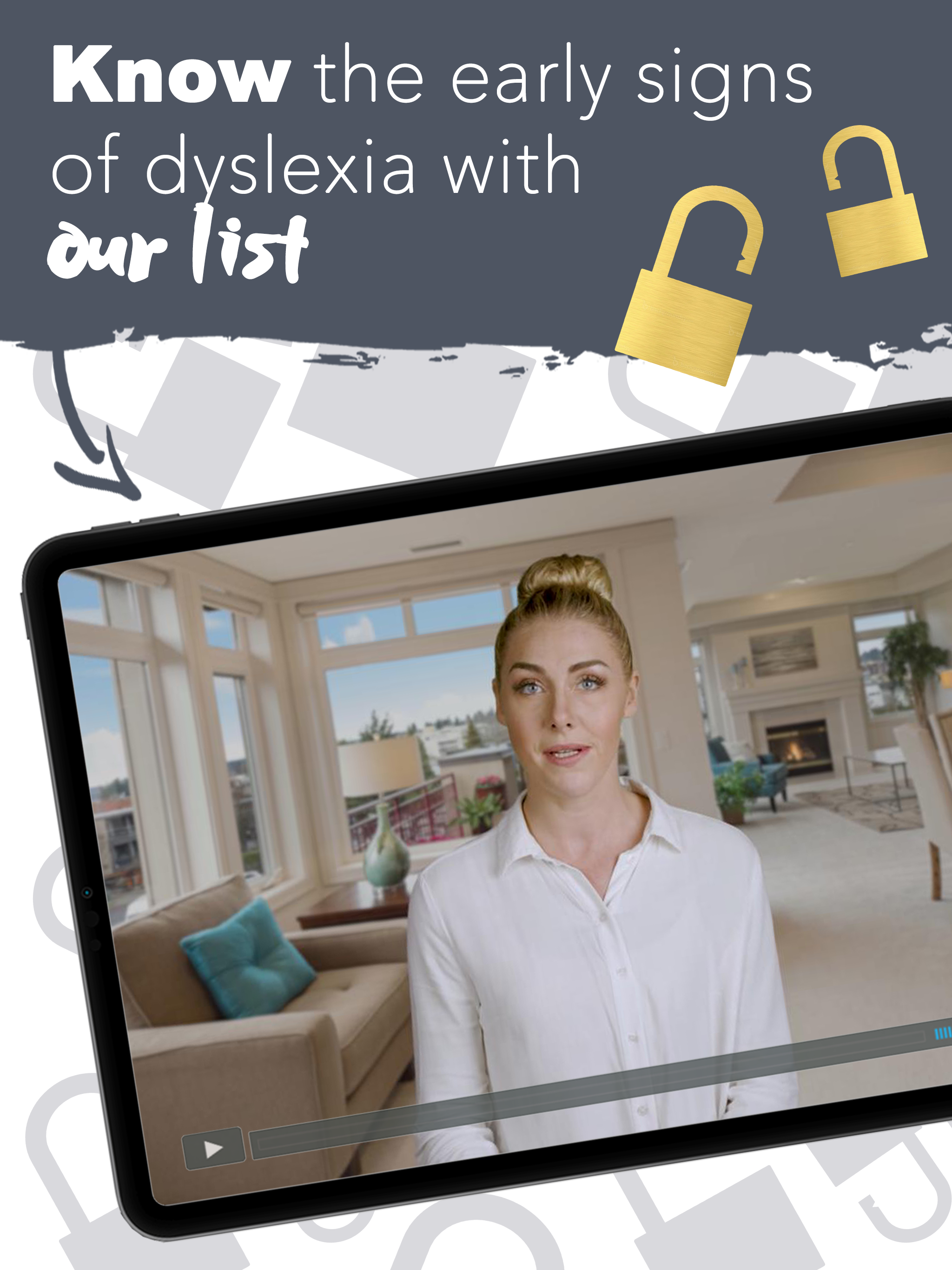 Dyslexia language therapy app