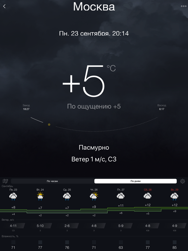 ‎Gismeteo Screenshot