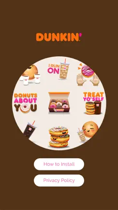Dunkin’ Emojis iPhone image 4