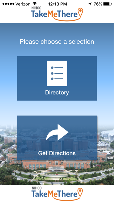 NIHCC Take Me There Screenshot