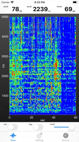 Game screenshot Voice Spectrogram Logger mod apk