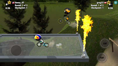 Screenshot #2 pour Stickman Bike Battle