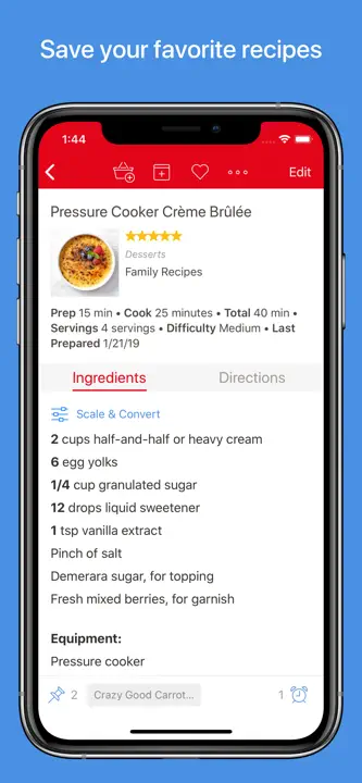 Paprika Recipe Manager 3: Screenshot 2 von 5