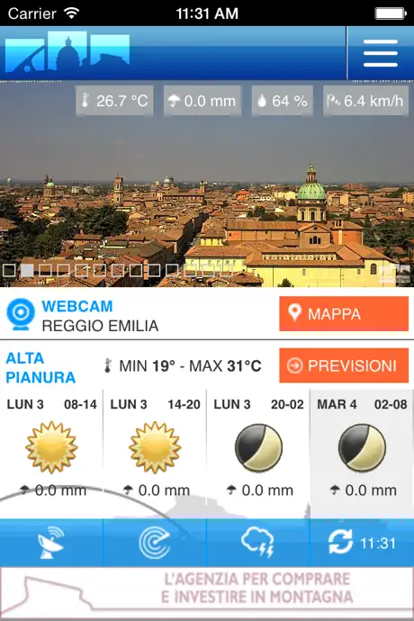 Reggio Emilia Meteo